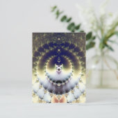 Psychedelische Zon Briefkaart (Staand voorkant)