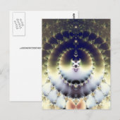 Psychedelische Zon Briefkaart (Voorkant / Achterkant)