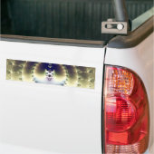 Psychedelische Zon Bumpersticker (Op Truck)