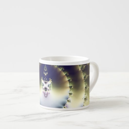 Psychedelische Zon Espresso Kop (Voorkant rechts)