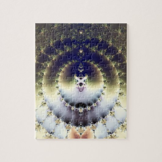 Psychedelische Zon Legpuzzel (Verticaal)