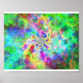 Psychédélisme en couleurs poster (Voorkant)