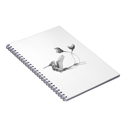 Psychedlic Bird Tattoo Notitieboek (Rechterzijde)