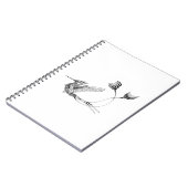 Psychedlic Bird Tattoo Notitieboek (Linkerzijde)