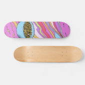 Psychedlic Mac N Cheese Skateboard Deck (Horizontaal)
