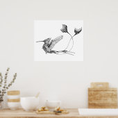 Psychedolische Tattoo 2 Poster (Keuken)