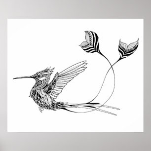 Psychedolische Tattoo 2 Poster