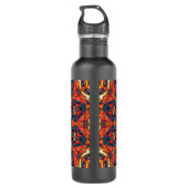 Psychedolische ventilator waterfles  (Achterkant)