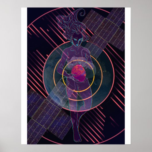 Psyche's Core Poster (Voorkant)