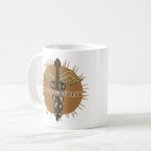 Psychiater Caduceus Koffiemok (Voorkant links)