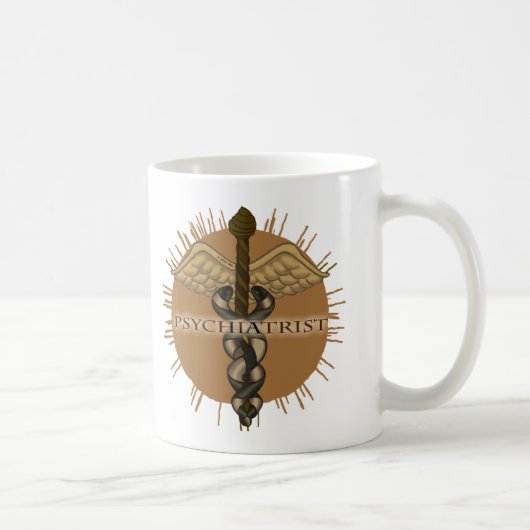 Psychiater Caduceus Koffiemok (Rechts)