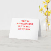 PSYCHIATER KAART (Gele Bloem)