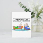 psychiater narcist niet perfect briefkaart (Staand voorkant)