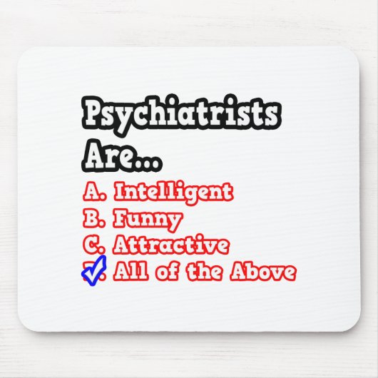 Psychiater Quiz...Joke Muismat (Voorkant)