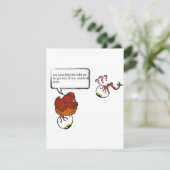 Psychiater Zombie Grappig Bedankkaart (Staand voorkant)