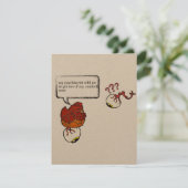 Psychiater Zombie Grappig Bedankkaart (Staand voorkant)