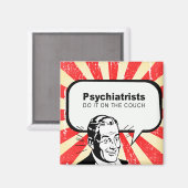 Psychiaters doen het op de bank magneet (Voorkant / Achterkant)