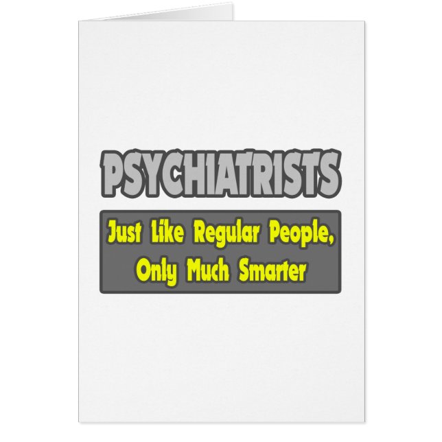 Psychiaters...slimmer (Voorkant)