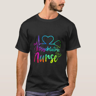 Psychiatric Nurse Week Rn Tal Health Nursing Schoo T-shirt