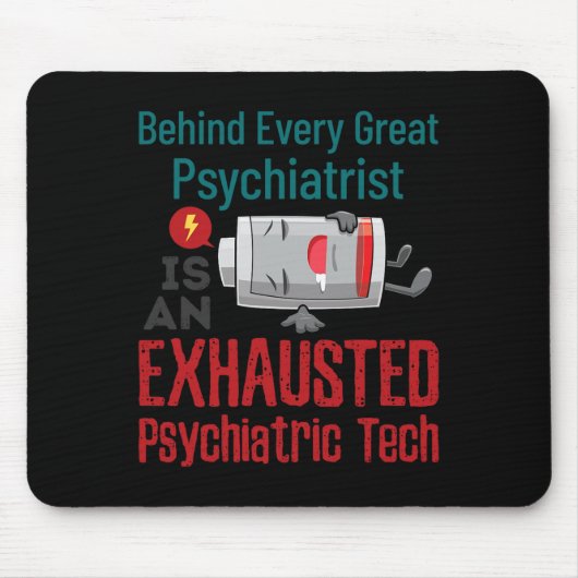 Psychiatrisch Technicus Mentale Gezondheidstechnic Muismat (Voorkant)