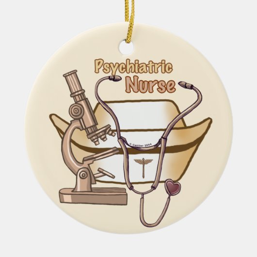 Psychiatrisch verpleegkundige Ornament (Voorkant)