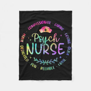 Psychiatrisch verpleegkundige RN Psychisch Stropda Fleece Deken