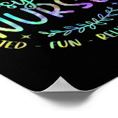 Psychiatrisch verpleegkundige RN Psychisch Stropda Poster (Hoek)