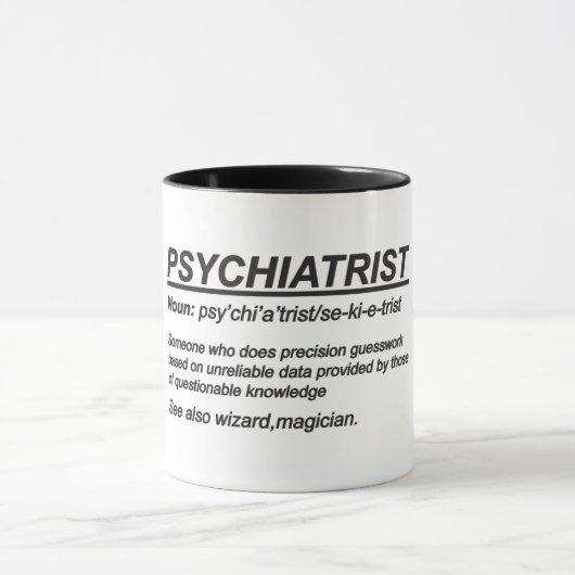 Psychiatrische definitie mok (Midden)
