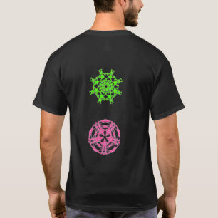 Psychiatrische kaleidoscope fractal T-shirt