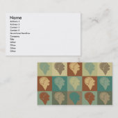 Psychiatrische Pop Art Visitekaartje (Voorkant / Achterkant)