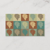 Psychiatrische Pop Art Visitekaartje (Achterkant)