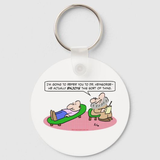 psychiatrische referentie sleutelhanger (Voorkant)