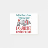 Psychiatrische tandheelkundige technicus post-it® notes (Voorkant)