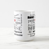 Psychiatrische verpleegkunde Pride-Attributen+Rood Koffiemok (Center)