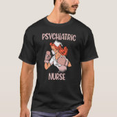 Psychiatrische Verpleegkundige Bokshandschoenen Fi T-shirt (Voorkant)