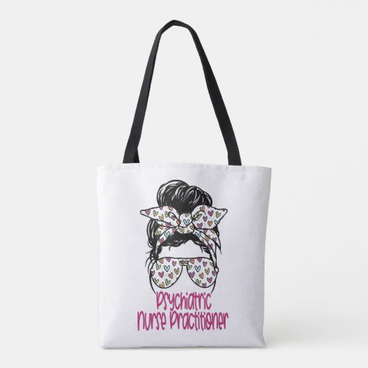 Psychiatrische verpleegkundige NP Afstuderen Gift Tote Bag (Achterkant)