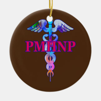 Psychiatrische verpleegkundige PMHNP Caduceus Keramisch Ornament