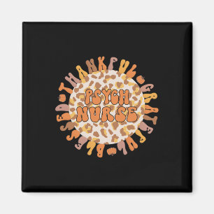 Psychiatrische Verpleegkundige Thanksgiving Psychi Magneet