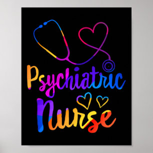 Psychiatrische verpleging Week RN geestelijke gezo Poster