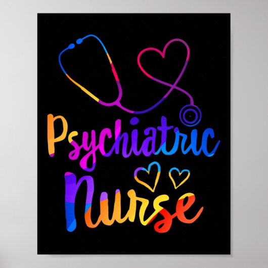 Psychiatrische verpleging Week RN geestelijke gezo Poster (Voorkant)