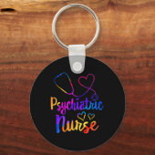 Psychiatrische verpleging Week RN geestelijke gezo Sleutelhanger (Voorkant)