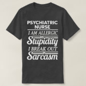 PSYCHIATRISCHE VERSTUURING 1 T-SHIRT (Design voorkant)
