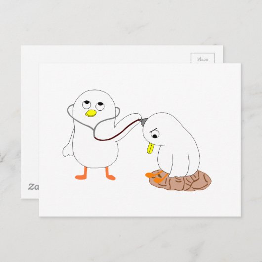 Psychiatrist Briefkaart (Voorkant / Achterkant)