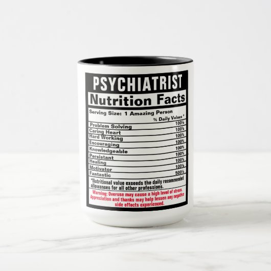 Psychiatrist Funny Gift Mok (Midden)