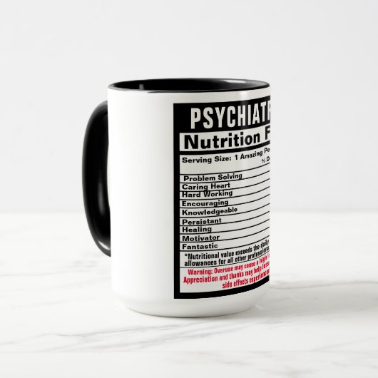 Psychiatrist Funny Gift Mok (Voorkant links)