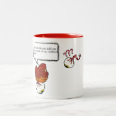 Psychiatrist grappige cadeaus tweekleurige koffiemok (Center)