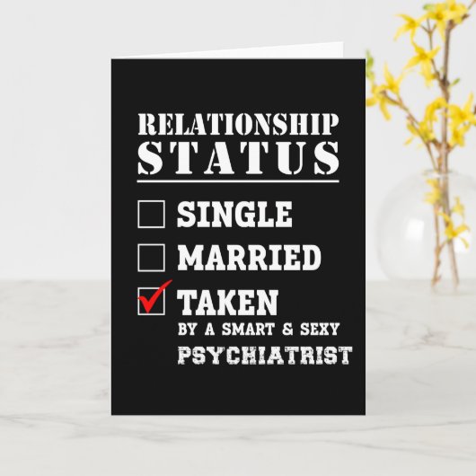 Psychiatrist Kaart (Gele Bloem)