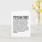 Psychiatrist Kaart (Gele Bloem)