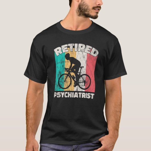 Psychiatrist met pensioen t-shirt (Voorkant)