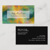 Psychiatrist modern design visitekaartje (Voorkant / Achterkant)